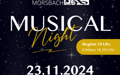 Konzert „Musical Night“ am 23.11.2024